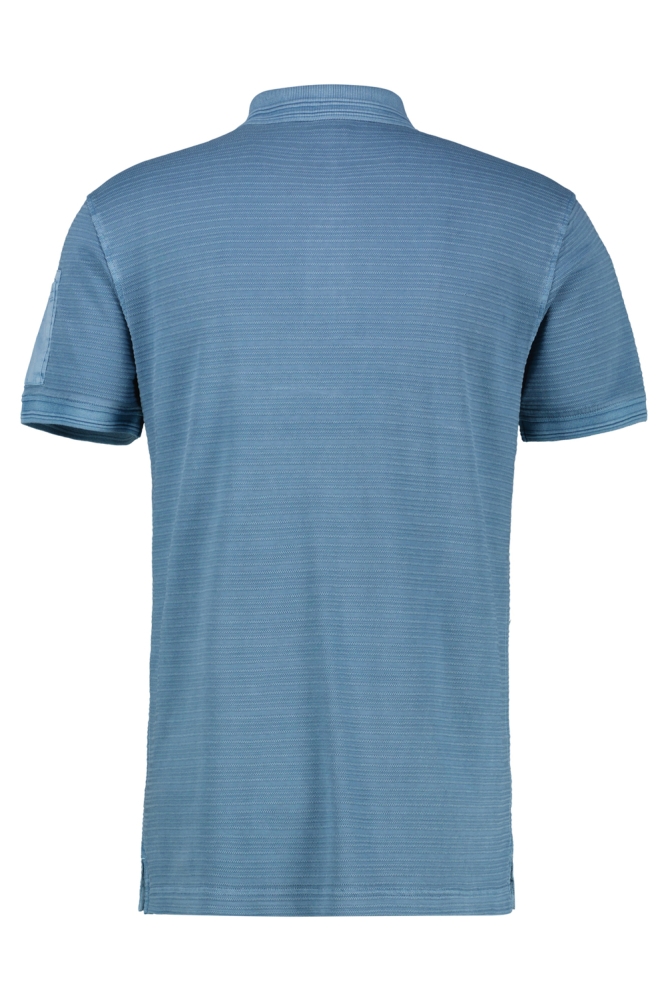 POLOSHIRT MET TONALE STREPEN 2533238 443